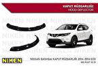 Nissan Qashqai Kaput Rüzgarlığı Koruyucu 2014-2016 arası