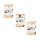 Alex Eskiz Blok A5 90 Gr Spiralli Dikişli 60 Yaprak Alx-821 3'lü