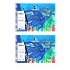 Art Spiralli Sulu Boya Defteri A4 300 Gr. 12 YP. ALX-3930 2'Lİ