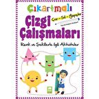 Çıkartmalı Çizgi Çalışmaları (Yazsil Kalemi Hediyeli) 2'li