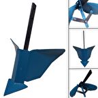 Ayarlı Karık Açma Pulluğu - Çelik Milli Mavi