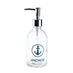 CAM SIVI SABUNLUK,ÇAPA YAZILI 6X6X10CM 250ML