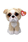 TY Beanie Boos Bulldog Pooch 15 cm Peluş Oyuncak | Orijinal TY Köpek Peluş | Yumuşak ve Sevimli Koleksiyon Oyuncağı