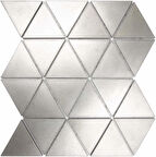 Nichetiles Triangolare Antik Nikel Metal Mozaik 30,5 cm. x 30,5 cm. (0,5 Metrekare/Kutu)