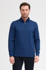 Erkek Dik Yaka Fermuarlı Sweatshirt