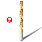 Gfb Titanyum Matkap Ucu Hss Metal Ahşap Plastik - 3.5 mm _10 Adet