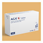 Aga-K 60 Tablet - Dezenfektan Hediyeli - %72 Alkol