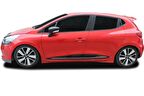 Renault Clio 4 HB Siyah Krom Cam Çıtası 8 Parça 2012-2018 Arası