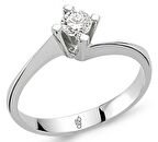 0.10 Ct Tektaş Pırlanta  Yüzük RM-10015