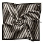 Levidor Tivil İpek Eşarp 4116 - 2 Siyah Karışık Desen