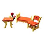 Ahşap Evcilik Oyunu Ev Eşyaları