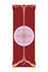Mandala Serisi Now-Here 4.1 mm Doğal Kauçuk Kaydırmaz Yoga Matı