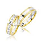 Tamtur Model Taşlı Altın Alyans 0106