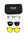 AVVA 2121 C6 POLARİZE&ANTİFAR KLİPSLİ UNİSEX GÜNEŞ GÖZLÜĞÜ