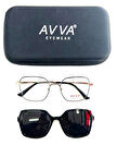 AVVA 5606 C1 POLARİZE KLİPSLİ KADIN GÜNEŞ GÖZLÜĞÜ