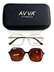 AVVA 5603 C2 POLARİZE KLİPSLİ KADIN GÜNEŞ GÖZLÜĞÜ