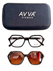 AVVA 6580 C2 POLARİZE KLİPSLİ   KADIN GÜNEŞ GÖZLÜĞÜ