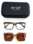 AVVA 6585 C3 POLARİZE KLİPSLİ KADIN GÜNEŞ GÖZLÜĞÜ