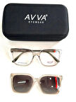 AVVA 6585 C5 POLARİZE KLİPSLİ KADIN GÜNEŞ GÖZLÜĞÜ