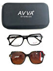 AVVA 6581 C2 POLARİZE KLİPSLİ KADIN GÜNEŞ GÖZLÜĞÜ