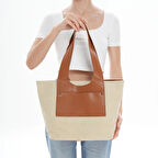 Cepli Kanvas Kadın Omuz Çantası ve El Çantası