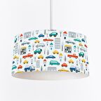 Çocuk Odası Dijital Baskılı Sarkıt Avize Model 01356