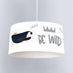 Çocuk Odası Dijital Baskılı Sarkıt Avize Model 1364