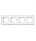 Günsan Eqona Dörtlü Çerçeve, Beyaz