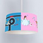 Çocuk Odası Dijital Baskılı Sarkıt Avize Model 1402