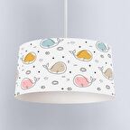 Çocuk Odası Dijital Baskılı Sarkıt Avize Model 1413