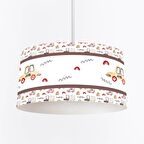 Çocuk Odası Dijital Baskılı Sarkıt Avize Model 1439