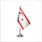 KUZEY KIBRIS TÜRK CUMHURİYETİ MASA BAYRAĞI