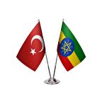 Etiyopya İkili Masa Bayrağı
