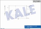 KALE KLİMA RADYATÖRÜ RENAULT TRAFIC II 2.5DCİ 02=>  OPEL VIVARO -  NISSAN PRIMASTAR