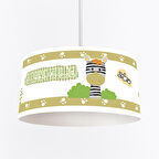 Çocuk Odası Dijital Baskılı Sarkıt Avize Model 1494