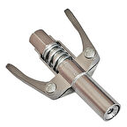 Çift Mandallı Gres Tabancası Pompa Ucu 10000PSI Gres memesi Yağ Pompası Şırınga Yağlayıcı Gresörlük Kuplörü