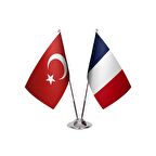 Fransa İkili Masa Bayrağı