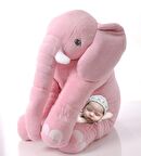 Uyku Arkadaşım Peluş Fil - Büyük Yumuşacık (75 cm)-Sevgiliye HEDİYE
