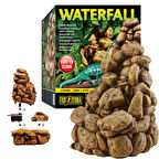 Exo Terra Çakıl Taşı Yüzeyli Şelale - (L)