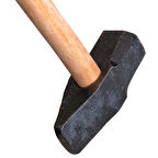 3 kg Saplı Balyoz Dövme Çelik Sivri Büyük Varyoz Ağır Çekiç