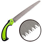 Kauçuk Saplı Testere 300mm Bağ Bahçe Ağaç Dal Budama El Testeresi