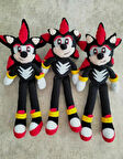Amigurumi shadow oyuncak Sonic karakteri siyah sonic