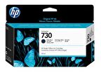 HP P2V65A (730) MAT SIYAH 130 ML GENIS FORMAT MUREKKEP KARTUSU