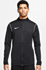 Nike Dri Fit Park Knit Soccer Track Fleece Men's Jacket Erkek Fermuarlı Futbol Antrenman Koşu Ceket Sweatshirt Siyah