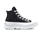Converse Chuck Taylor All Star Lugged 2.0 Leather Kadın Günlük Ayakkabı A03704C Siyah