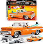 Mattel Brick Shop ™ Hot Wheels® Elite Serisi - Custom '62 Chevy Pickup Yapı Oyuncağı Seti (858 Parça), Koleksiyoncular Için JFT20