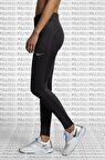 Nike Fast Running Leggings Full Length Leggings 3 Cepli Toparlayıcı Tam Boy Siyah Tayt