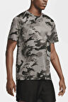 Nike Dri Fit Camo Training Mens T-shirt Kamuflaj Desenli Erkek Tişört Bej