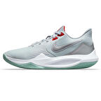 Nike Precision V Basketball Shoes Grey Unisex Basketbol Ayakkabısı Gri