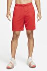 Nike Dri Fit Knith Shorts 9 inch Red Örgü Erkek Antrenman Koşu Şortu Kırmızı 
